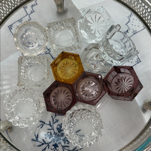 Crystal Salt Cellars - Picture 2 of 3